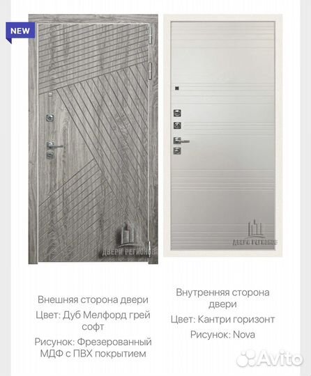 Дверь входная металлическая Nova