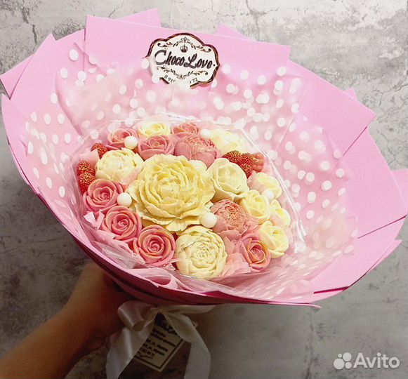 Съедобные сладкие букеты из шоколада