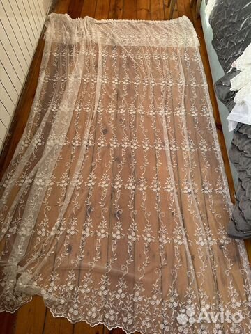 Тюль 3 отрезка