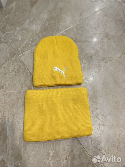 Зимняя шапка и снуд