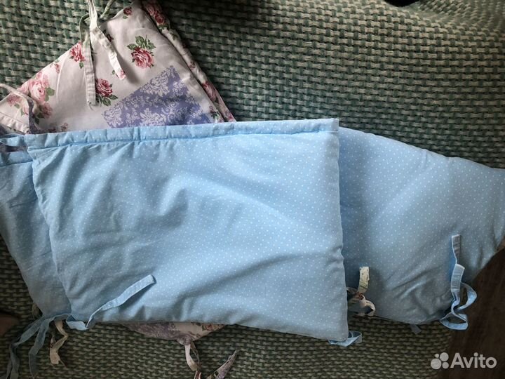 Бортики в детскую кроватку