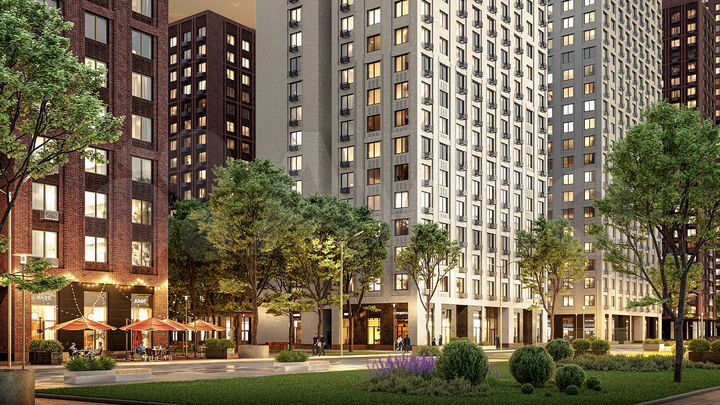 3-к. квартира, 58,5 м², 6/17 эт.