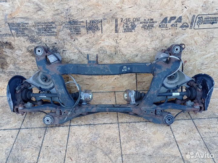 Балка задняя Audi A4 B6