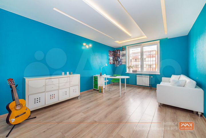 3-к. квартира, 87,4 м², 7/9 эт.