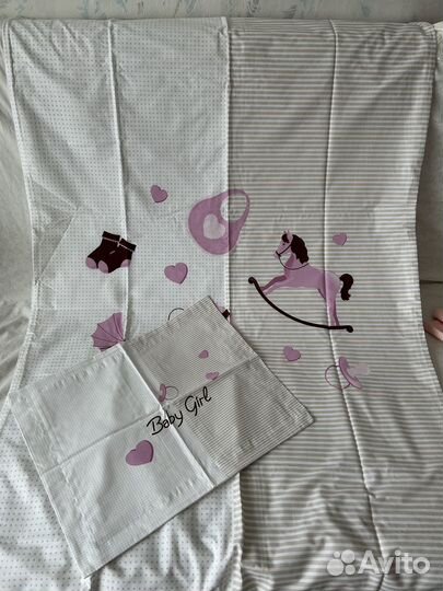 Детское постельное белье и одеяло