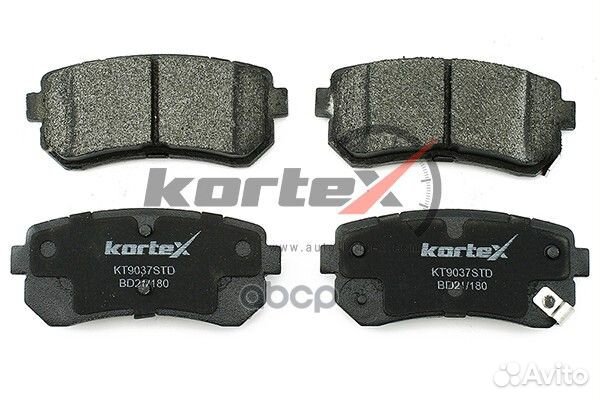 Колодки тормозные hyundai creta зад. KT9037STD