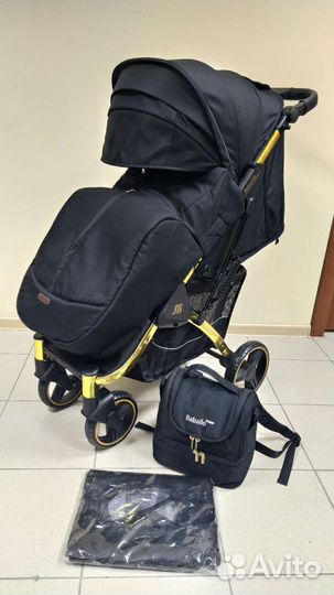 Новая коляска Babalo 2023 эксклюзив(золотая рама)