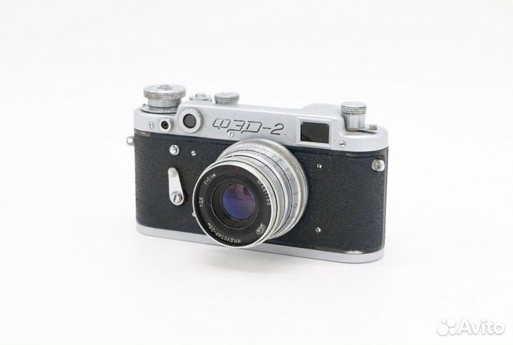 Фэд 2 + Индустар-26М синий (СССР, 1960г)