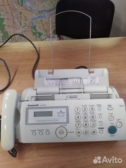 Телефон с факсом