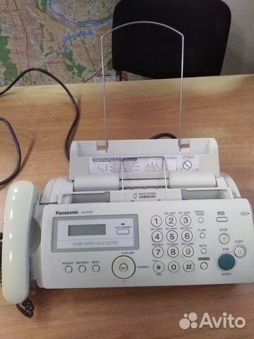 Телефон с факсом