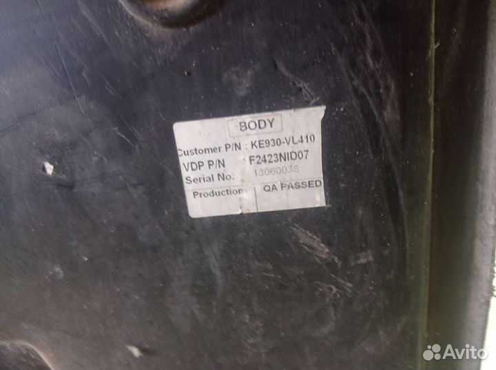 Вкладыш в кузов nisan np300