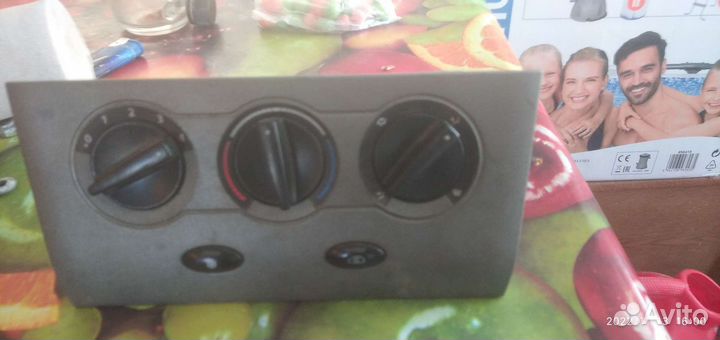 Блок управления печкой чери амулет