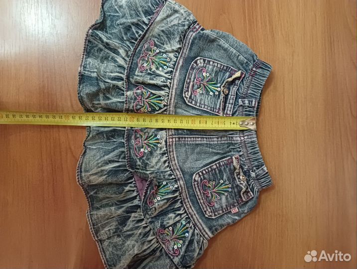 Юбка джинсовая