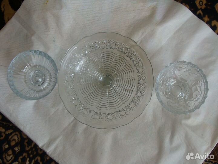 Вилки и Вазы на ножке. СССР. Винтаж