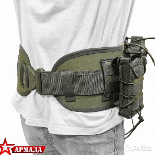 Пояс разгрузочный с подсумками олива