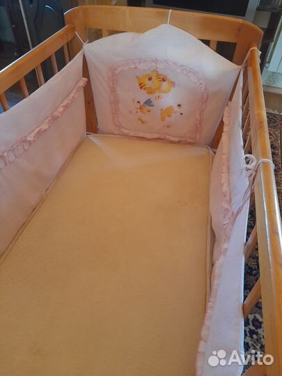 Детская кровать до 3лет б/у