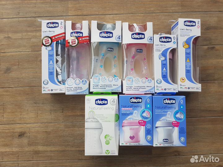 Бутылочка для кормления детская Chicco 1 шт