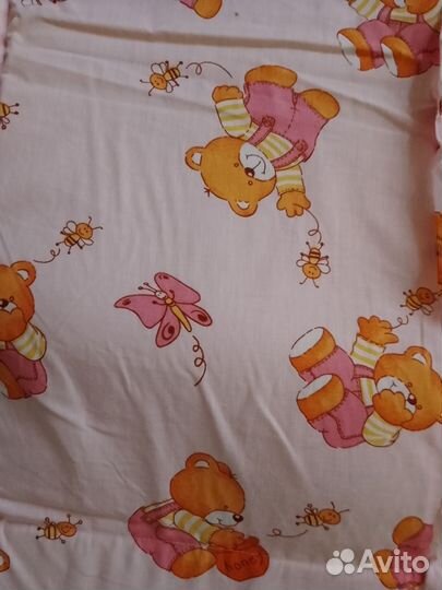 Бортики, комплект (одеяло,матрас,подушка)