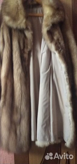 Шуба канадский соболь