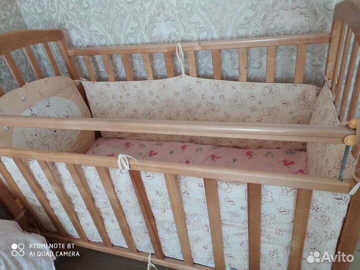 Бортики на детскую кроватку