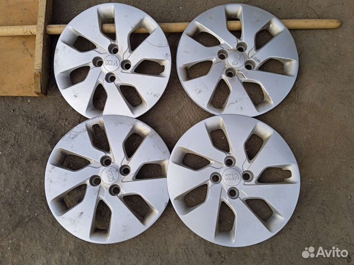 Колпаки r15 на kia rio