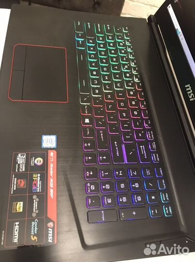 Ноутбук бу игровой msi