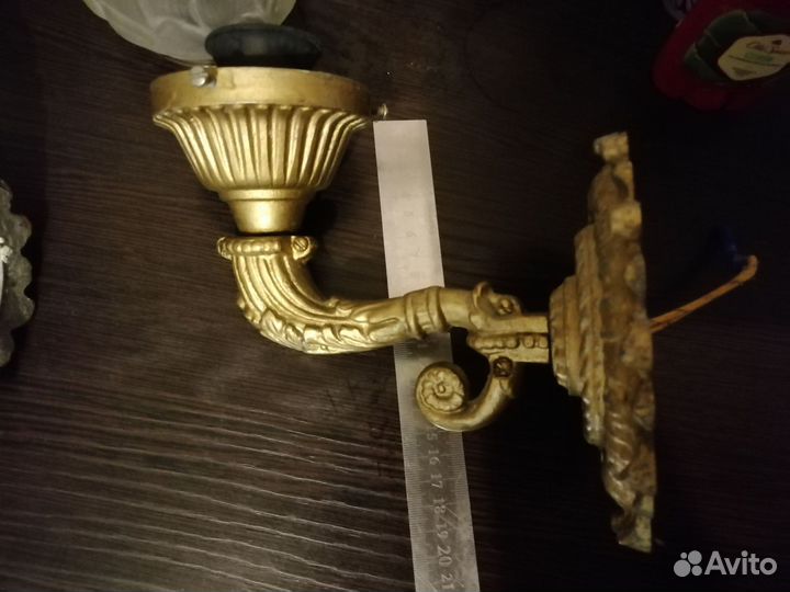 Настенный светильник бра СССР. Цена за два