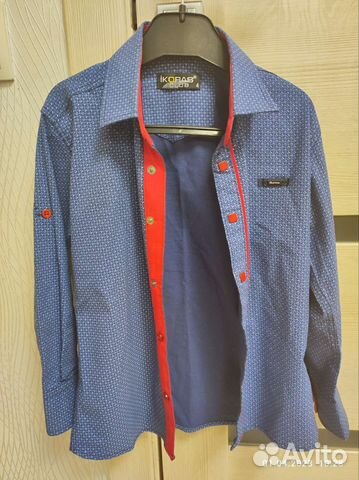 Рубашка для мальчика, 104-110