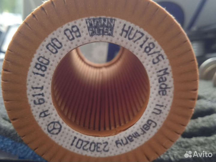 Масляный фильтр ом611