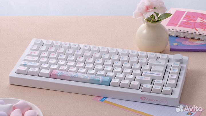 Механическая клавиатура Akko 5075B Plus Cinnamorol