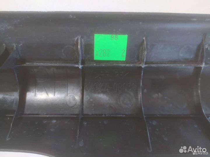 Накладка порога задняя правая -Toyota Rav4 40