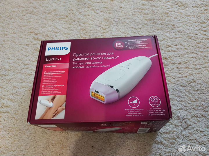 Фотоэпилятор Philips Lumea Essential BRI863/00