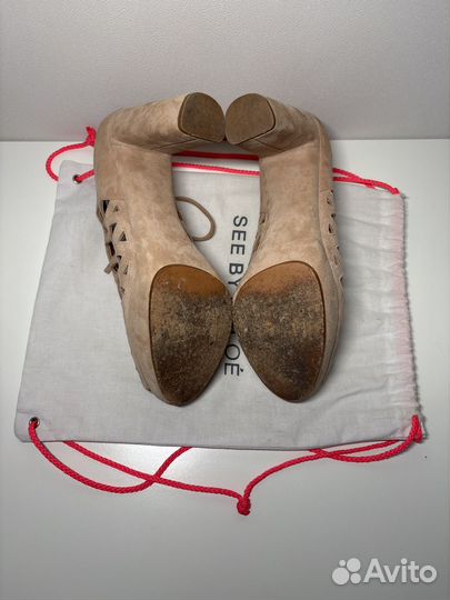 Туфли See by Chloe 40р оригинал