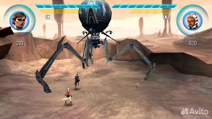 Диск PSP Star Wars: The Clone Wars