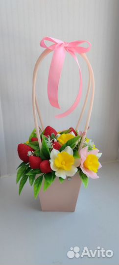 Букет цветов из мыла ручной работы