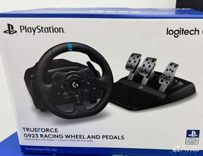 Новый игровой руль Logitech G923 TrueForce