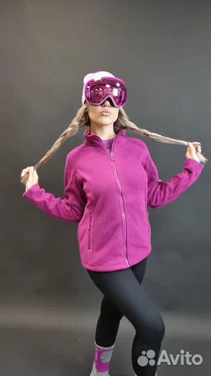 Флисовая кофта