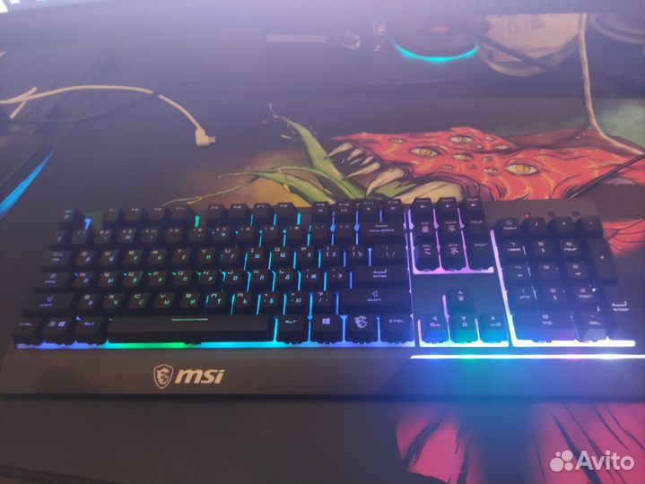 Игровая клавиатура msi gk30