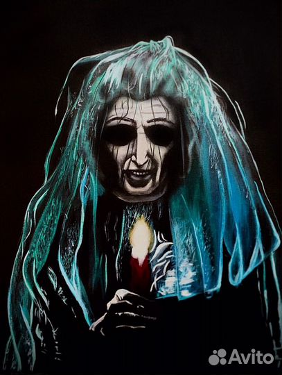 Картина «Невеста в Черном» из фильма «Заклятие»