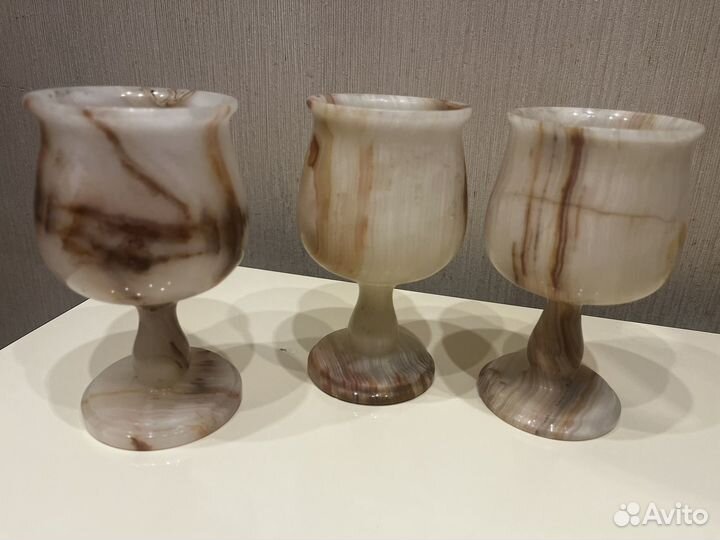 Фужеры из оникса