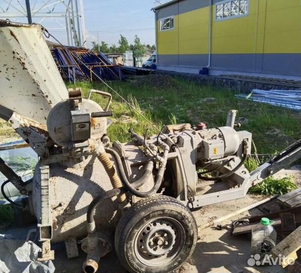 Растворонасос пневмонагнетатель Putzmeister M701EB