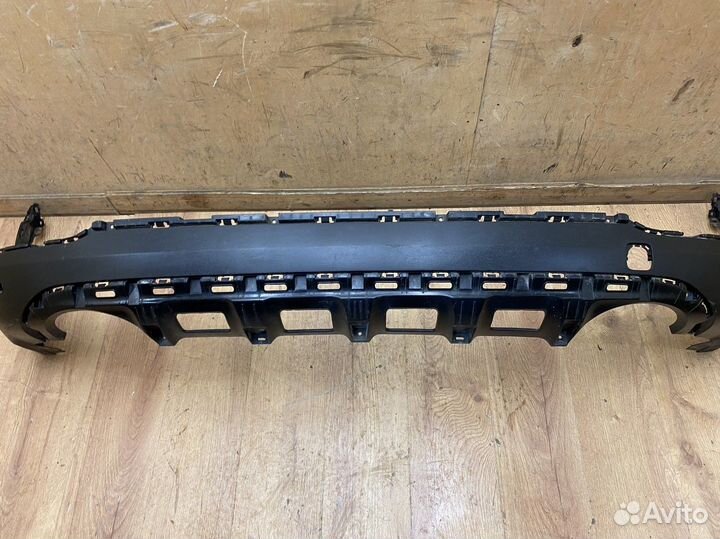 Бампер задний Kia Sportage 2016-2018 Под Накладку