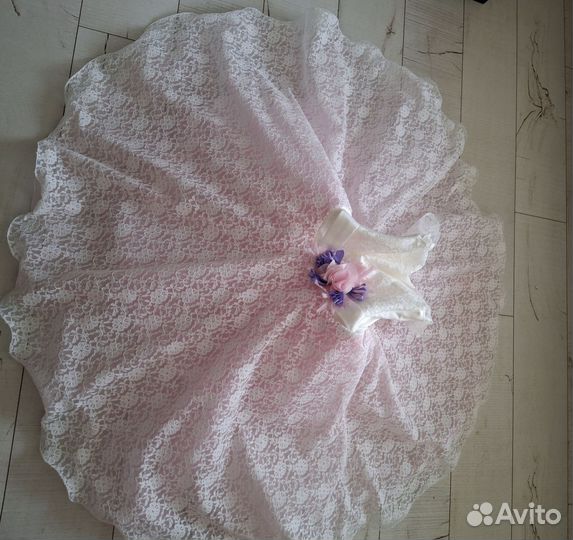 Платье для девочки нарядное пышное