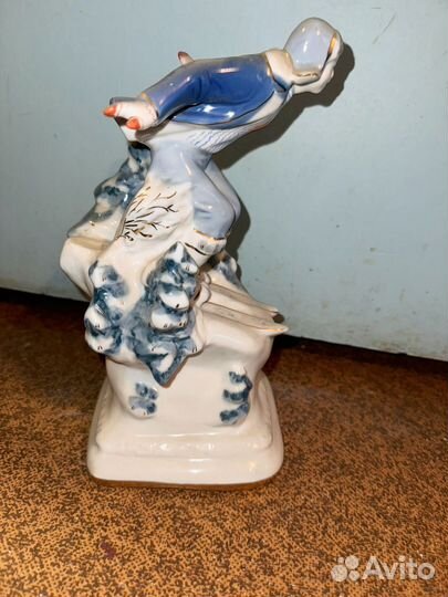 Статуэтка гжельский форфор