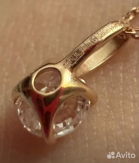 Золотой кулон подвеска 585 новая