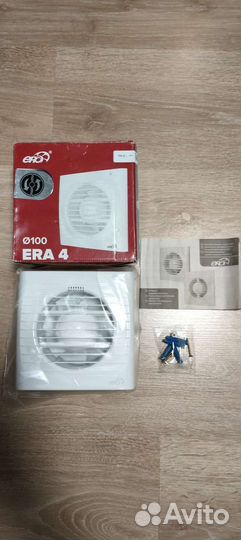 Вентилятор era 4C новый осевой бытовой