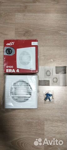 Вентилятор era 4C новый осевой бытовой