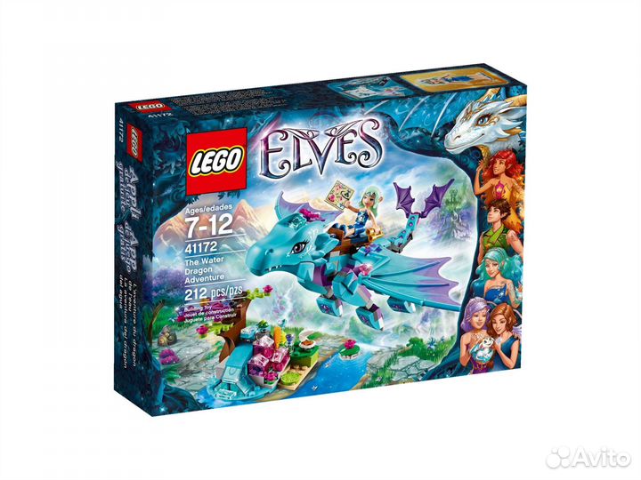 Lego Elves Приключение дракона воды 41172 новый