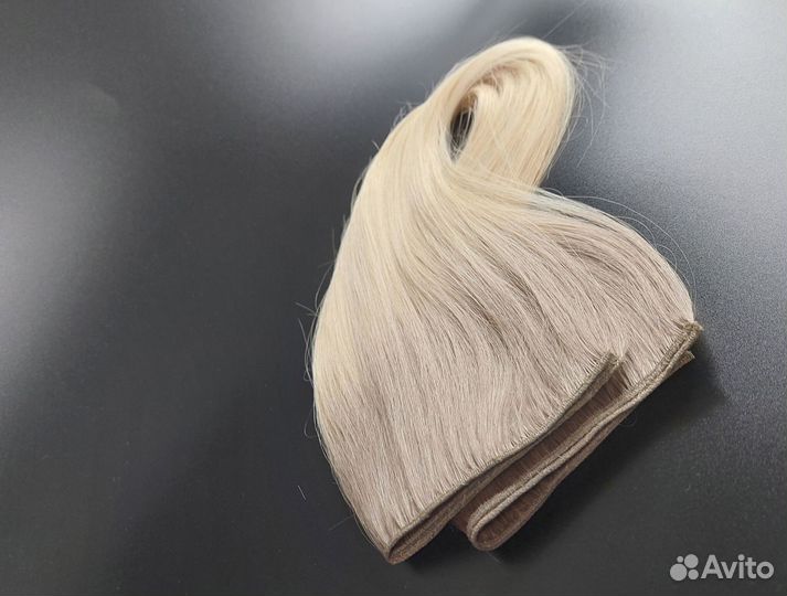 Славянские волосы для наращивания на трессе