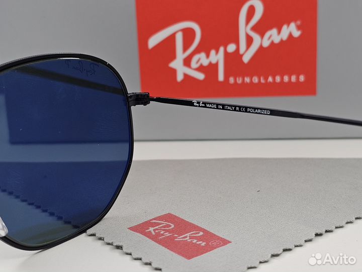 Очки Ray Ban Hexagonal 3548 Зеленые Поляризация